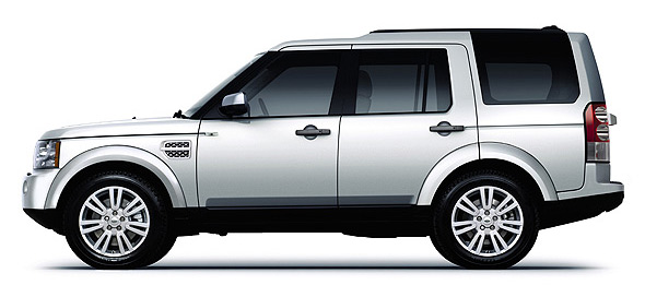 Land Rover LR4 em perfil